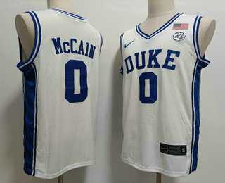 Men's Duke Blue Devils #0 Jared McCAIN White College Basketball Jersey,We sell and wholesale Men's Duke Blue Devils #0 Jared McCAIN White College Basketball Jersey on line form chian!